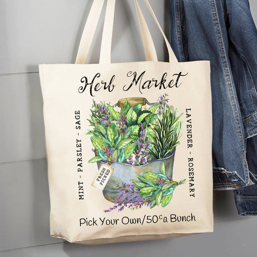 Cotton Canvas Tote Bag